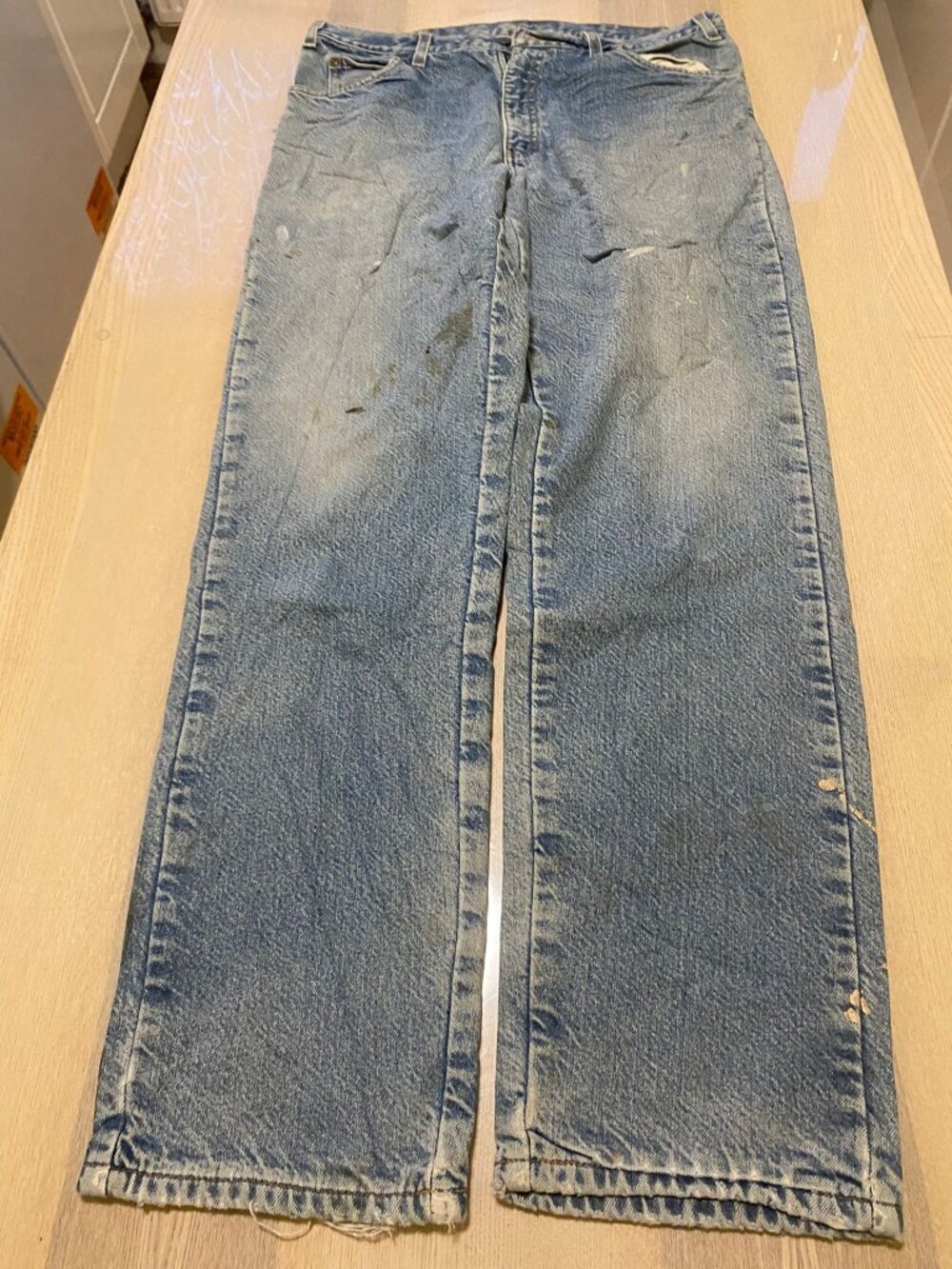 Old Jeans used